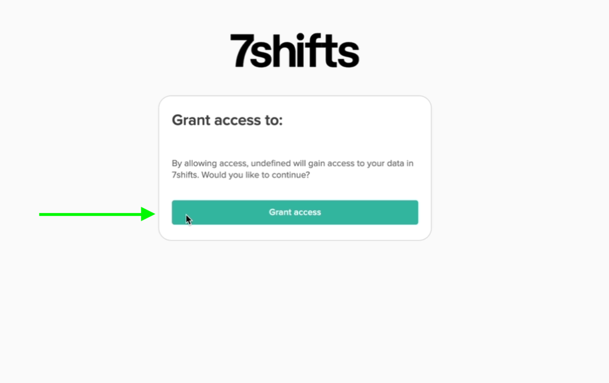 7shifts Integration